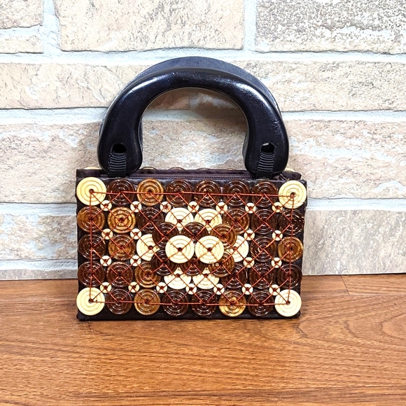 Bathok Koi Handbags - ADORABLE BATHOK KOI Coconut Shell Mini Bag